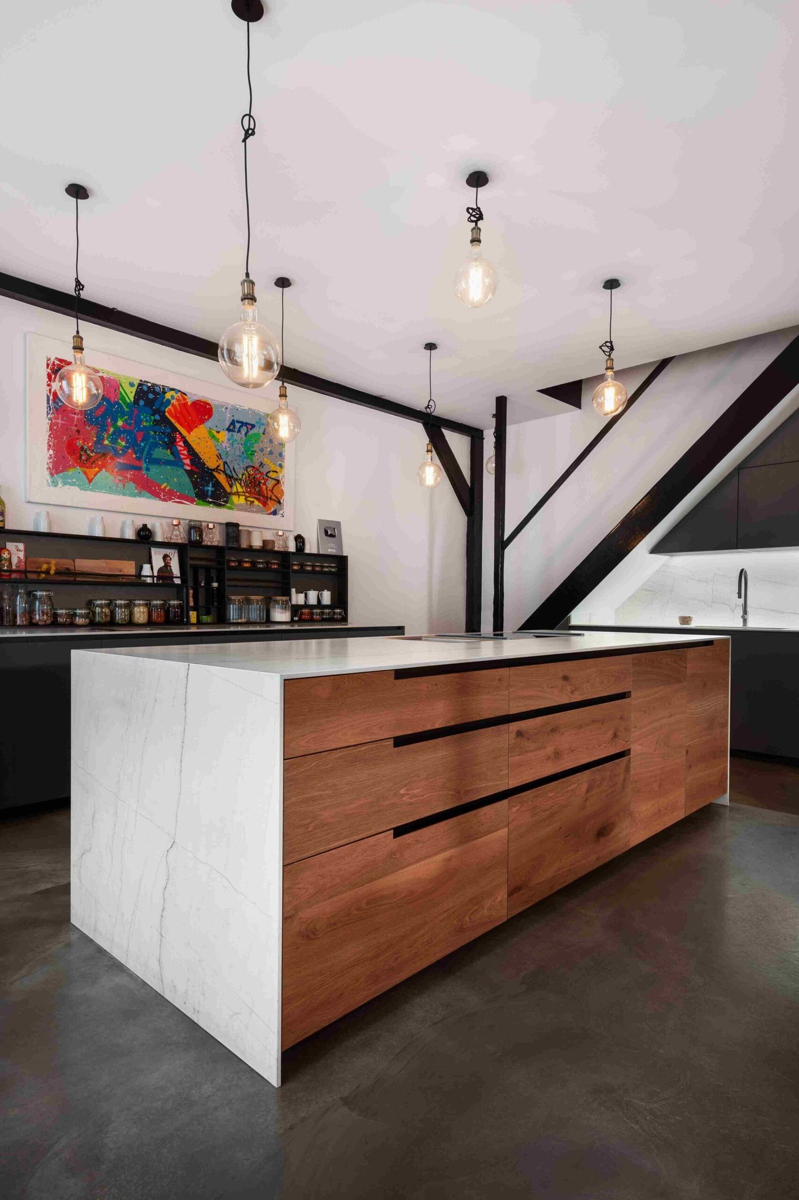 Neolith Mont Blanc Keramiek Keukenbladen