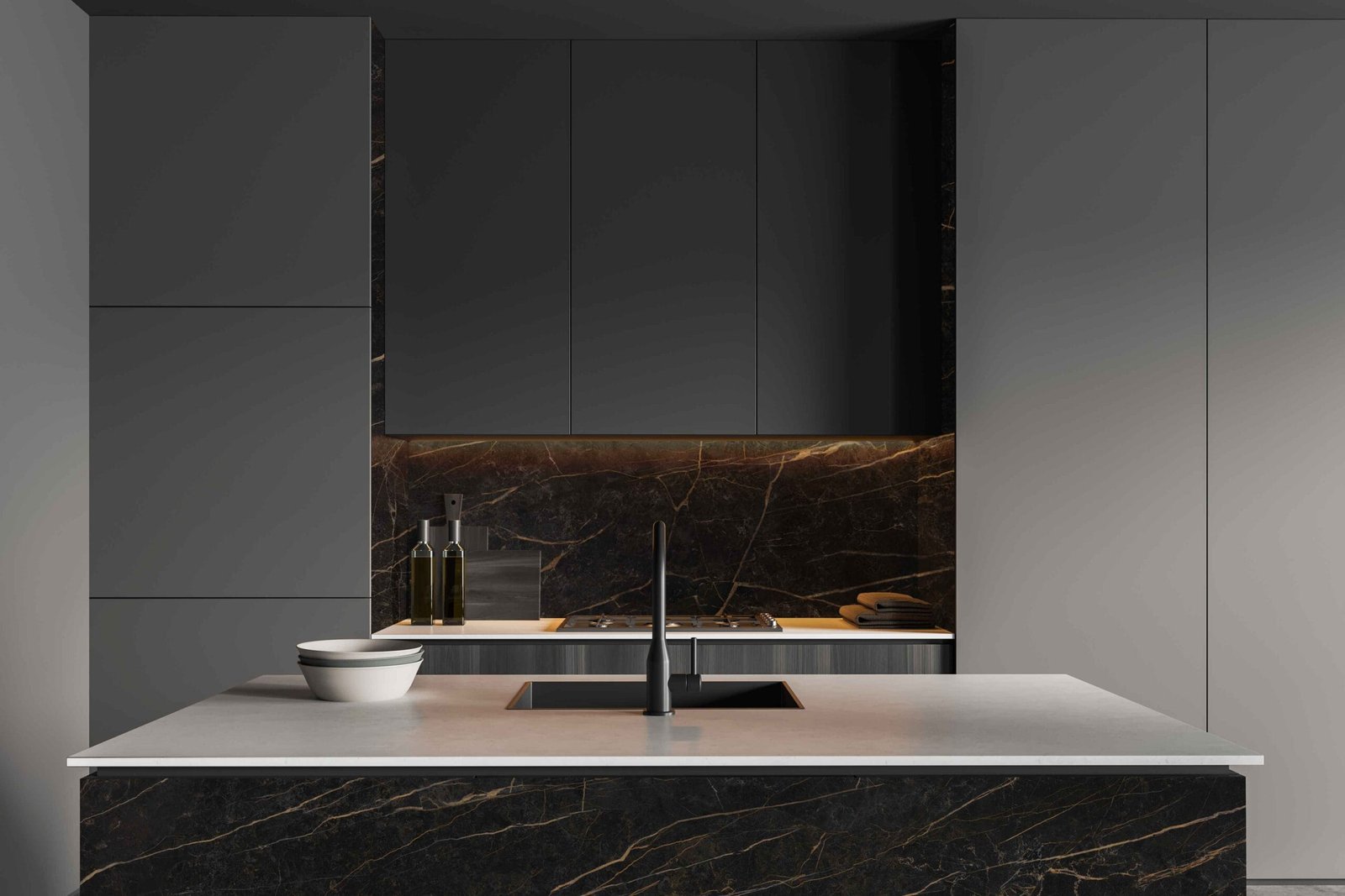 Neolith Black Obsession Keramiek Aanrechtbladen