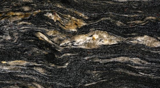 Black Cosmic Leatherlook Graniet Keukenbladen