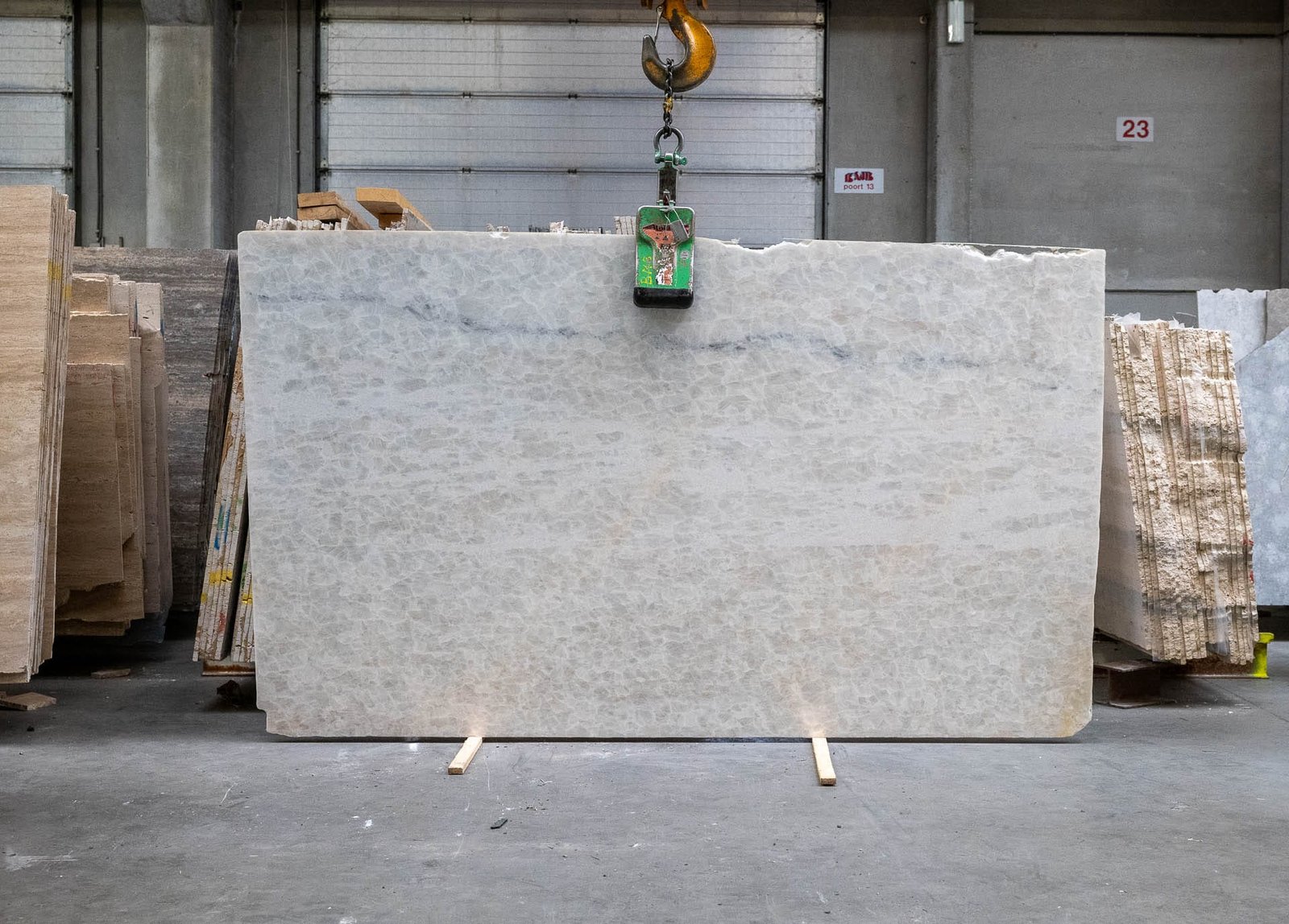 Opal White Poli Kwartsiet Aanrechtbladen