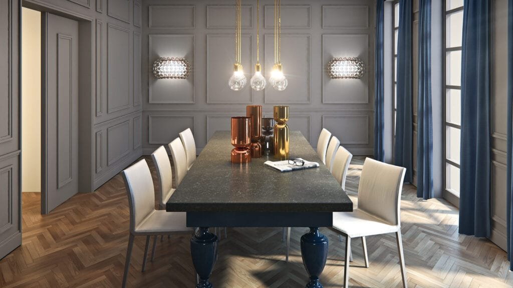 Caesarstone Piatra Grey Composiet Aanrechtbladen