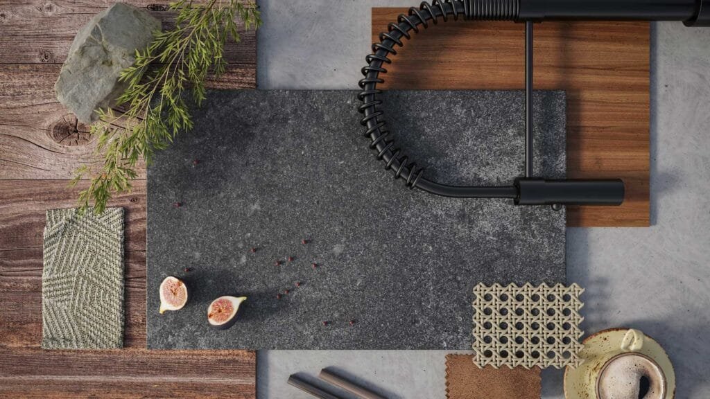 Caesarstone Rugged Concrete Composiet Werkbladen