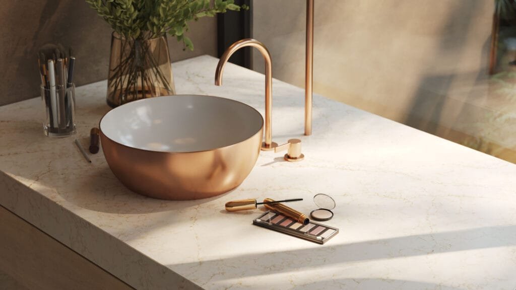 Composiet Keukenbladen Caesarstone Rossa Nova