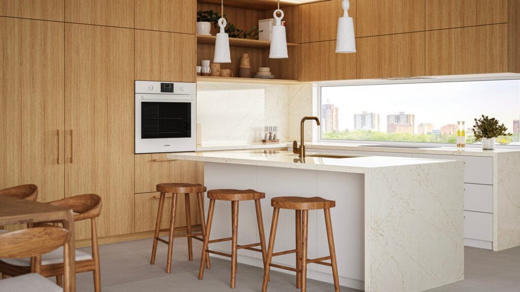 Composiet Keukenbladen Caesarstone Rossa Nova