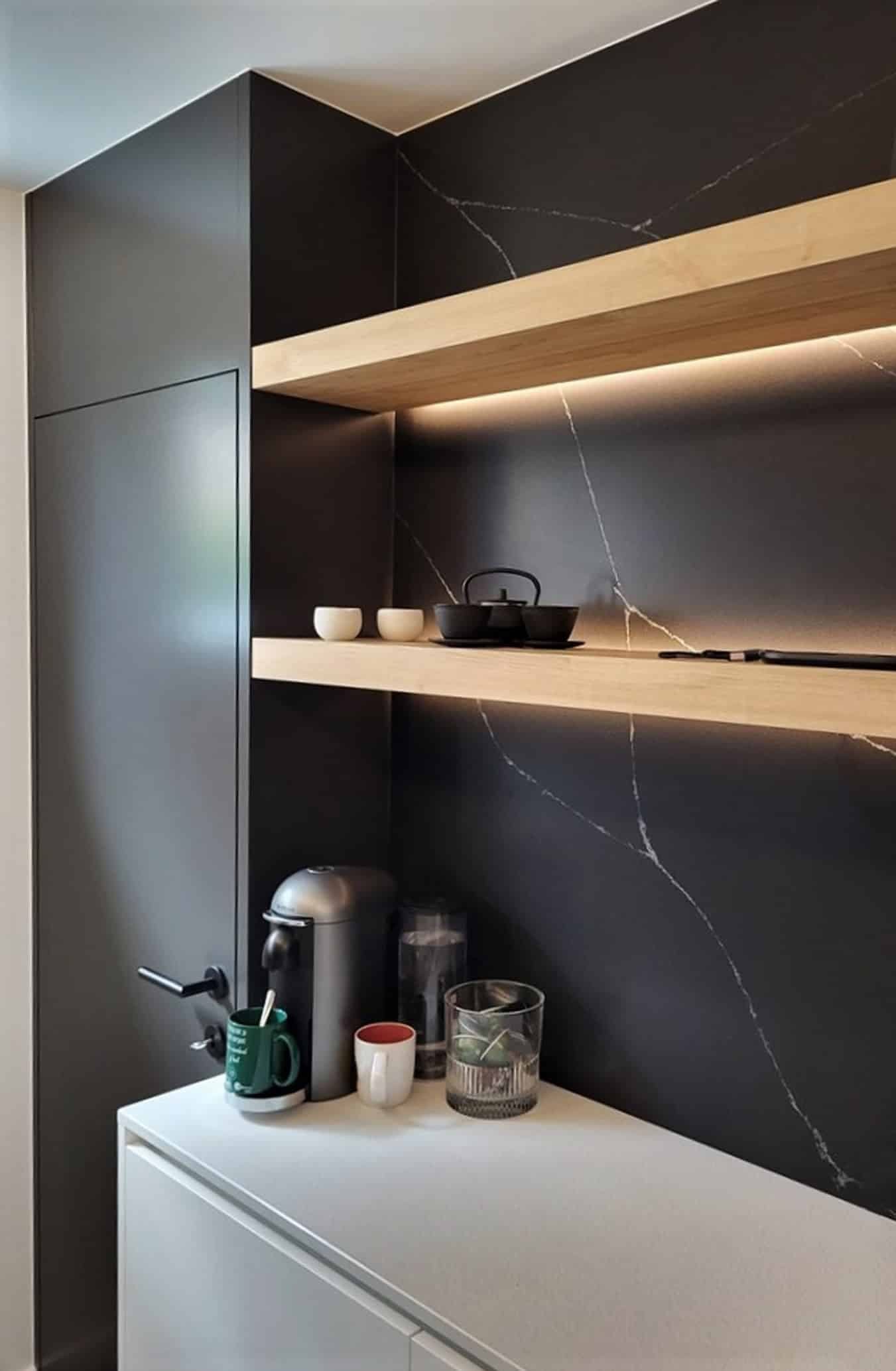Composiet Keukenbladen Diresco Noblesse Black