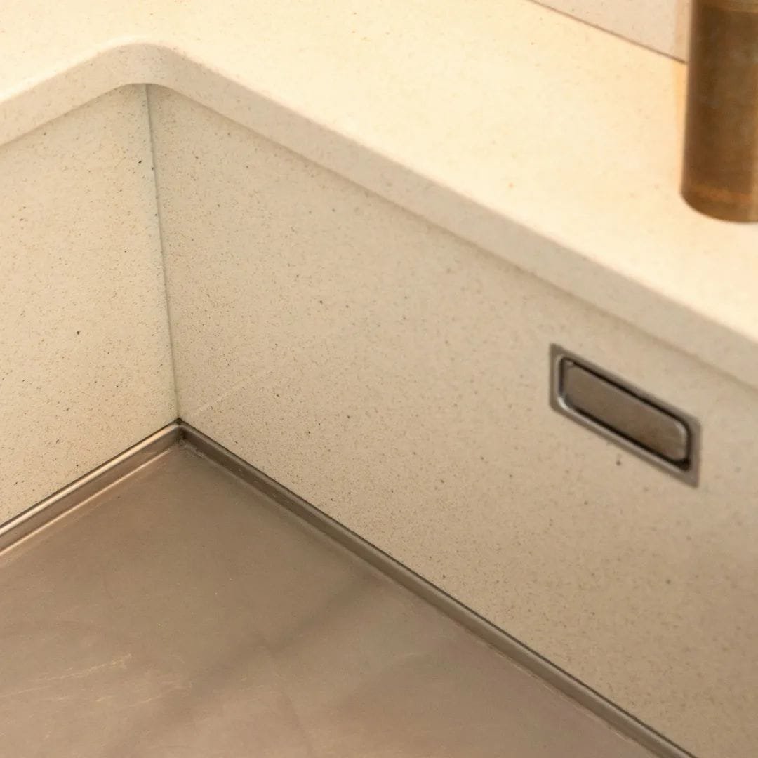 Composiet Keukenbladen Divinity White Diresco