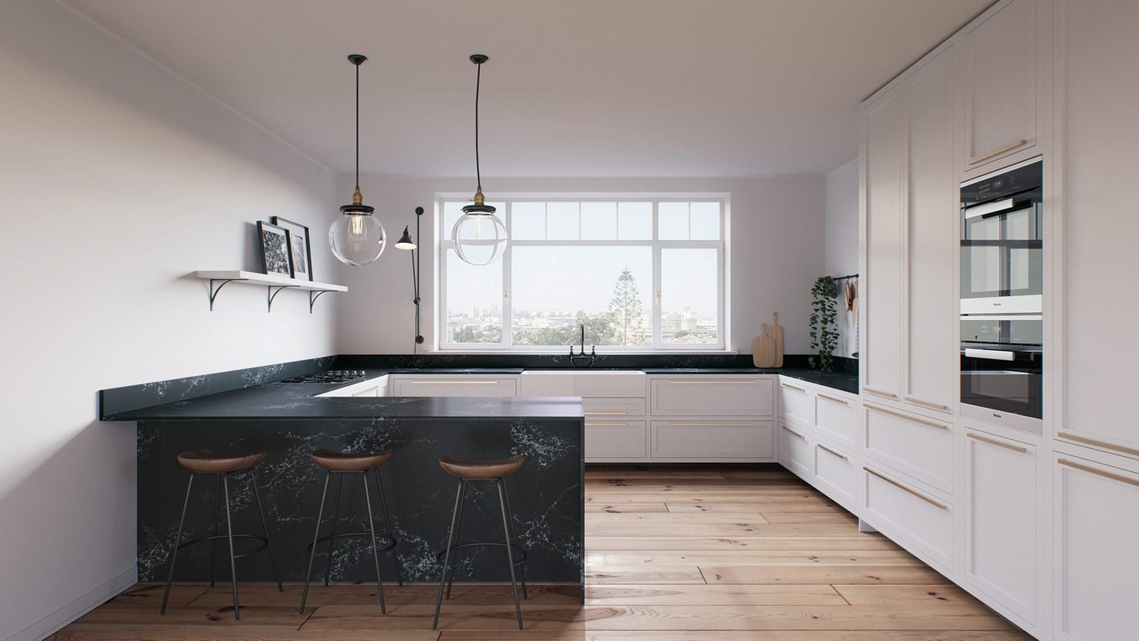 Composiet Keukenbladen Empira Black Caesarstone