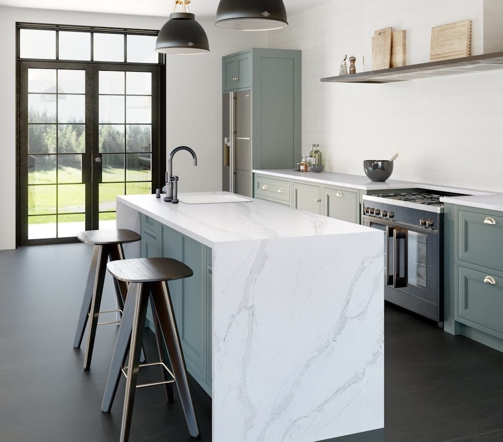 Composiet Keukenbladen Silestone Et Calacatta Gold