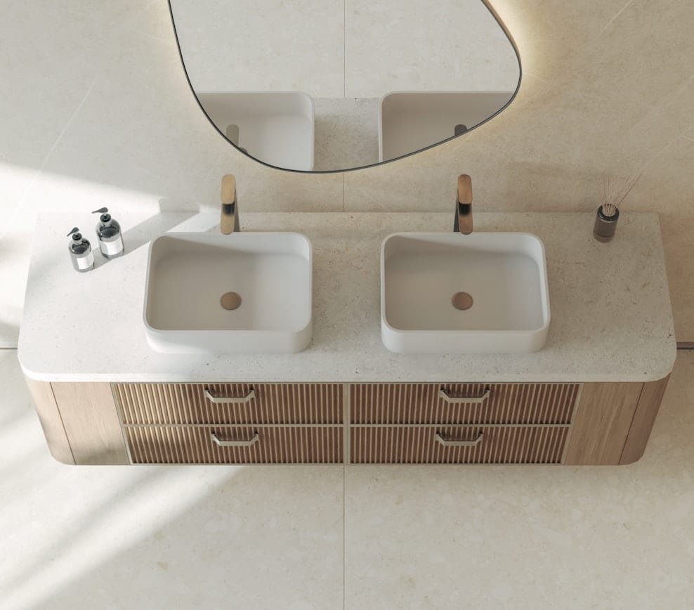 Keramiek Aanrechtbladen Dekton Polar