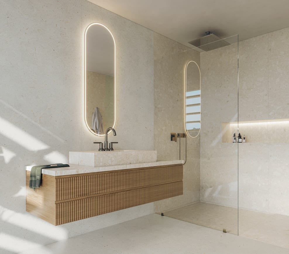 Keramiek Aanrechtbladen Dekton Polar