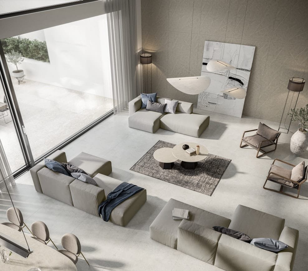 Keramiek Aanrechtbladen Dekton Polar
