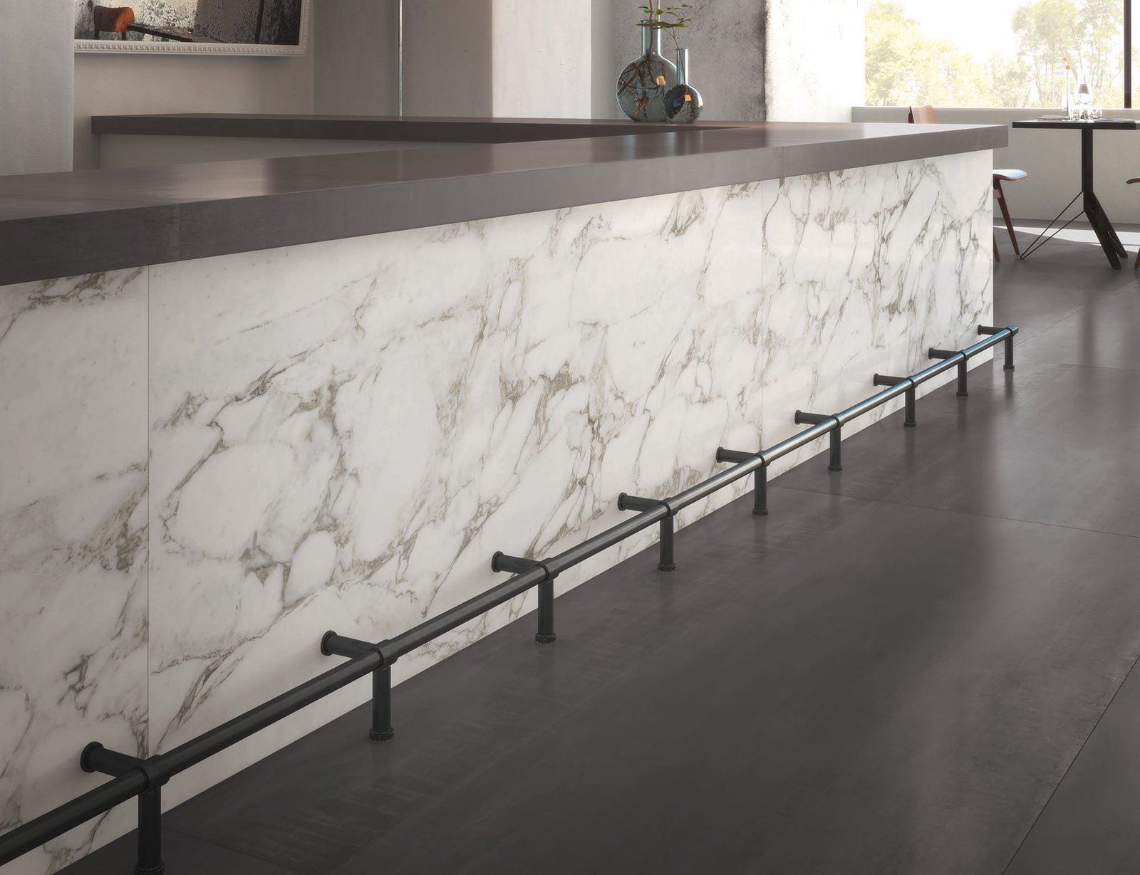 Marazzi Metal Look Iron Dark keramiek Aanrechtbladen