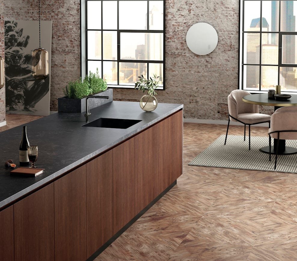 Silestone Corktown Composiet Keukenbladen