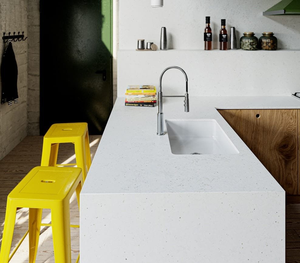 Silestone Lime Delight Composiet Werkbladen