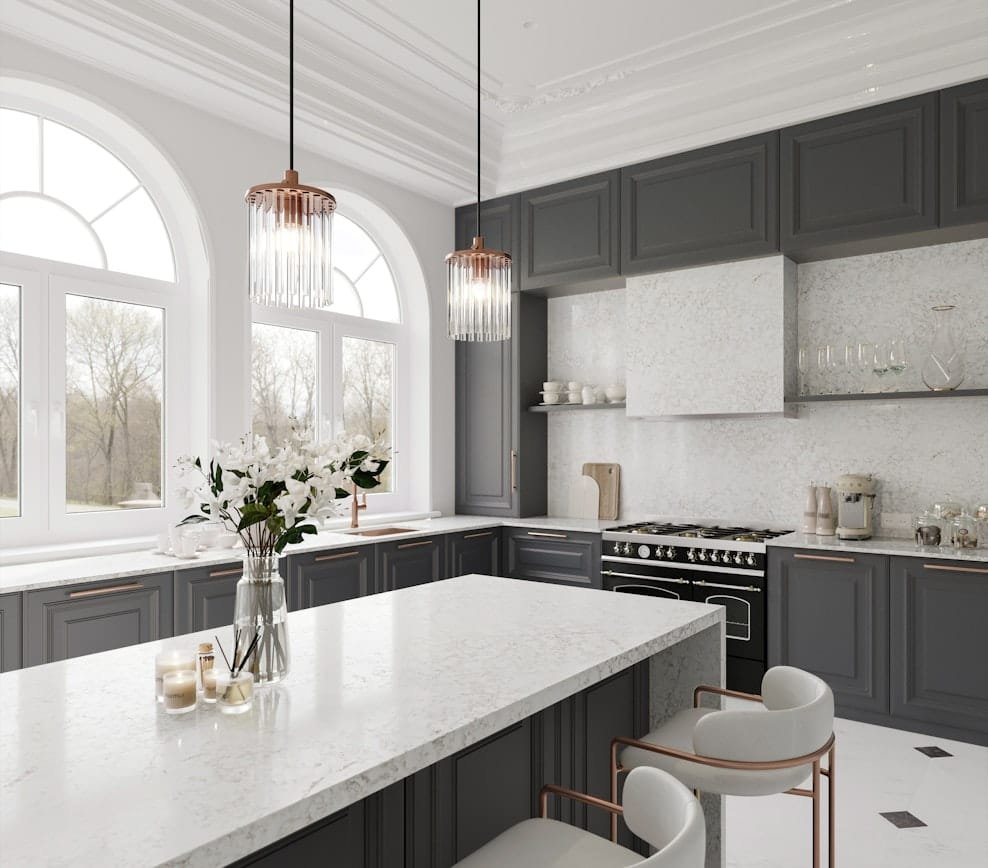 Silestone Riviere Rose Composiet Werkbladen