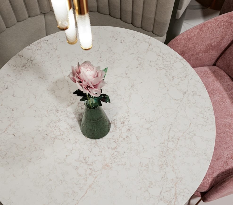 Silestone Riviere Rose Composiet Werkbladen