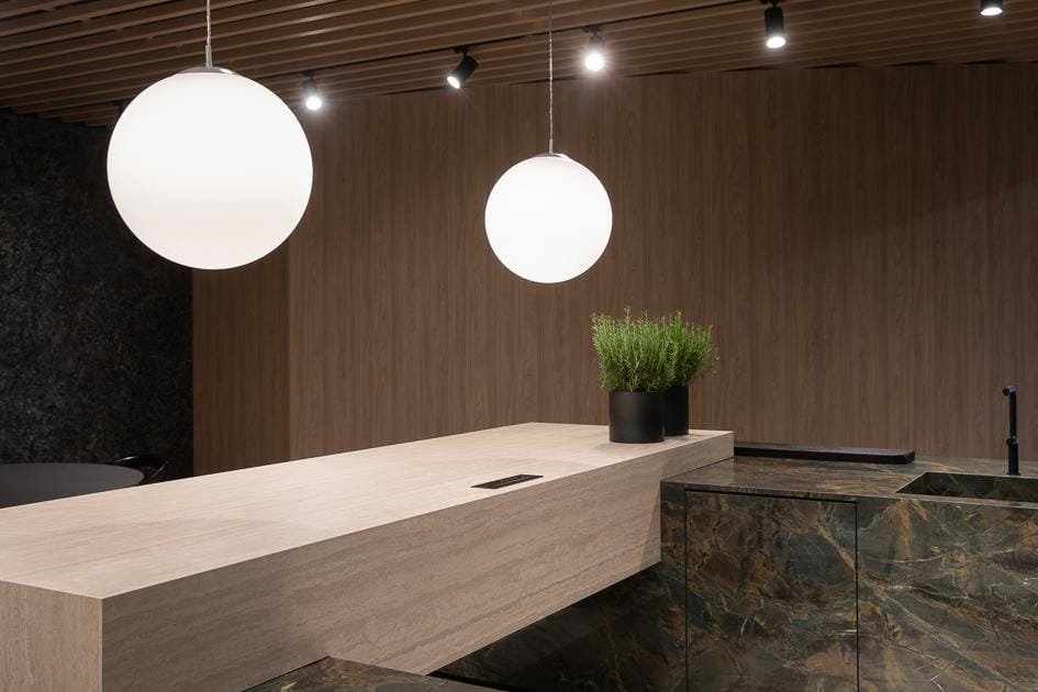 keramiek Keukenbladen Marazzi Stone Look Travertino Classico