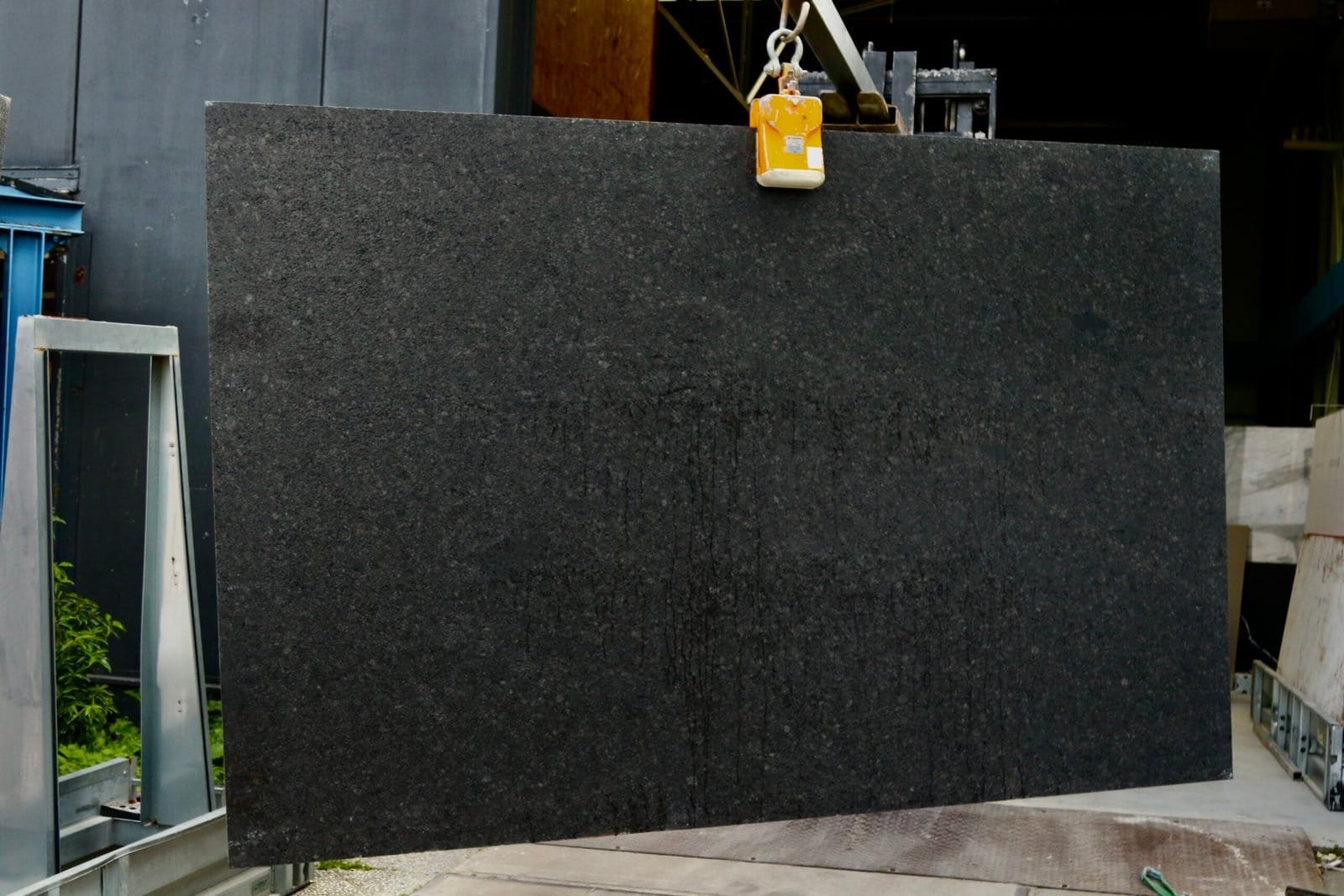 Rajistan Black Leather Graniet Keukenbladen