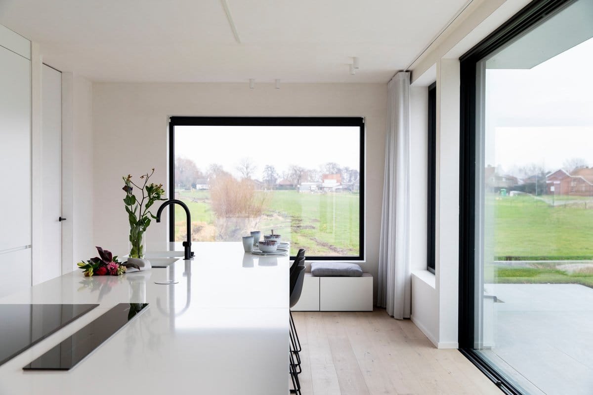 Composiet Keukenbladen Bianco Assoluto Unistone