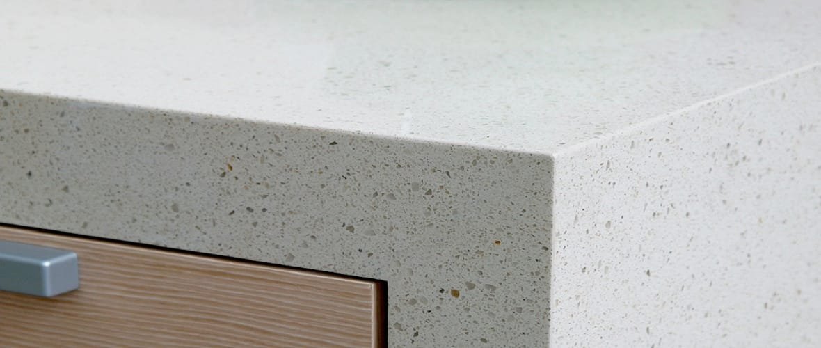 Composiet Keukenbladen Bianco Cristal Unistone