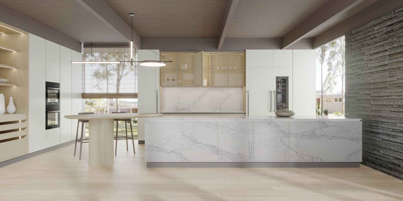 Composiet Werkbladen Arabescato Unistone